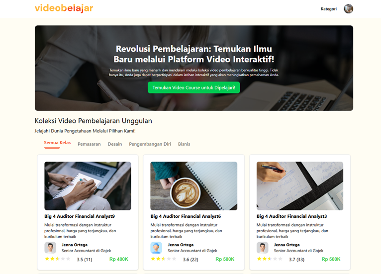 Edu-Course<br> <i> (React & NodeJS)</i>